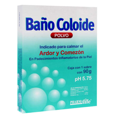 Comprar Bano Coloide 90gr 1 Sobre Polvo Pharmalife Prixz Farmacia A Domicilio