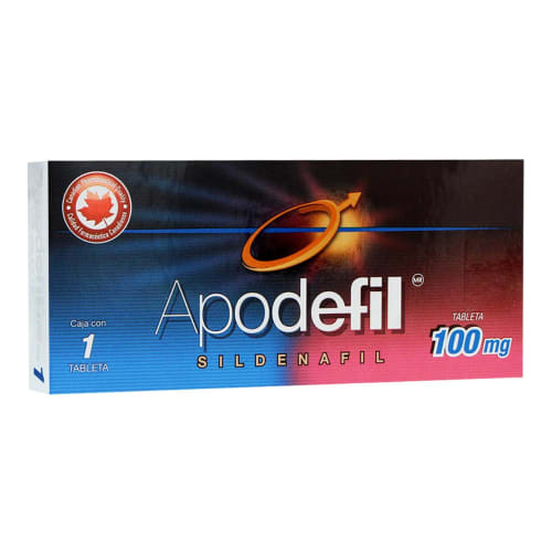 Apodefil 100mg 1 tableta Apodefil 100mg 1 tableta