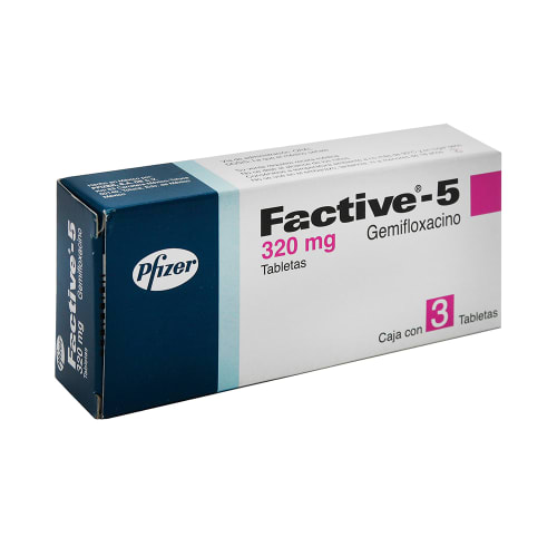Factive-5 320 mg oral 3 tabletas precio Factive-5 320 mg oral 3 tabletas precio