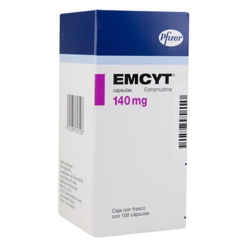 Emcyt 140 mg capsulas 100 precio