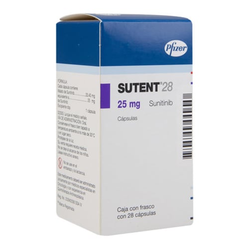 Sutent 28 25mg capsula 28 precio Sutent 28 25mg capsula 28 precio