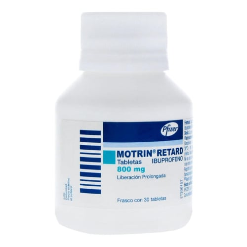 Motrin rtd 30 tabletas 800mg Motrin rtd 30 tabletas 800mg