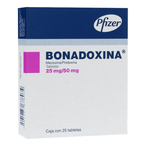 Bonadoxina 25 tabletas 25mg Bonadoxina 25 tabletas 25mg