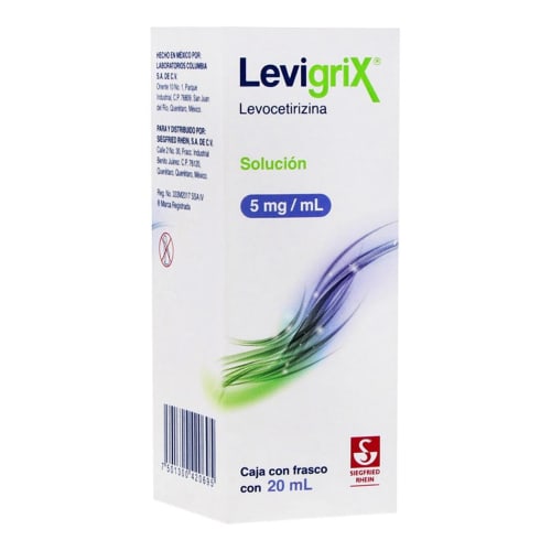 Levigrix solución gotas frasco 20ml Levigrix solución gotas frasco 20ml