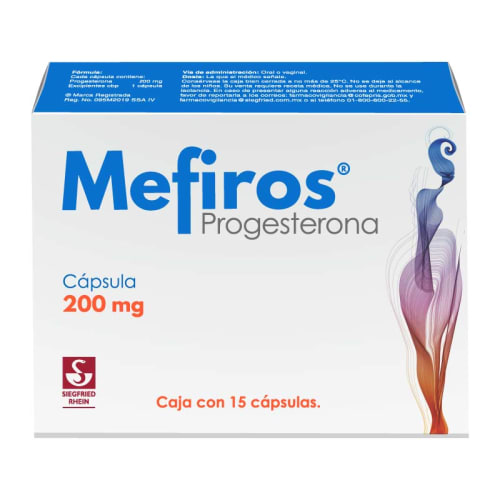 Mefiros 200mg capsula 15 precio Mefiros 200mg capsula 15 precio