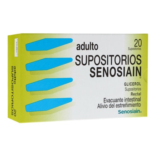Senosiain adulto 20 supositorios Senosiain adulto 20 supositorios