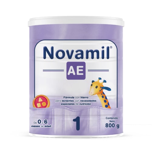 Novamil ae etapa 1 fórmula infantil 0 a 6 meses polvo 800 gr