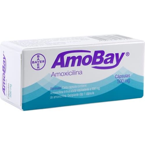 Amobay 500 mg oral con 15 capsulas precio Amobay 500 mg oral con 15 capsulas precio