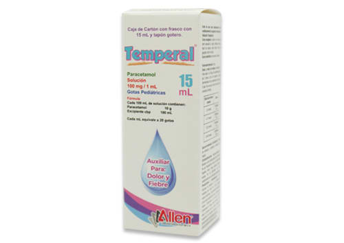 Temperal 1 gotero 100mg/1/15 ml precio