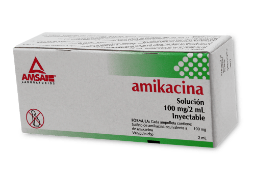Amikacina 2 ampolleta 100mg/2 ml precio Amikacina 2 ampolleta 100mg/2 ml precio