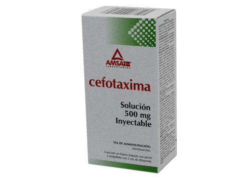 Cefotaxima i.m. 1 frasco con ampula 500mg/2 ml precio Cefotaxima i.m. 1 frasco con ampula 500mg/2 ml precio