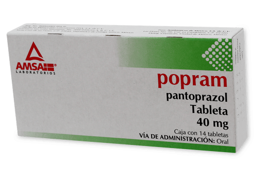 Popram antib 40mg tabletas 14 precio
