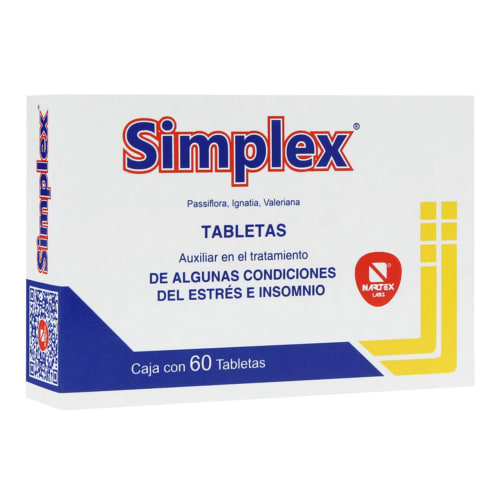 Simplex caja 60 tabletas Simplex caja 60 tabletas