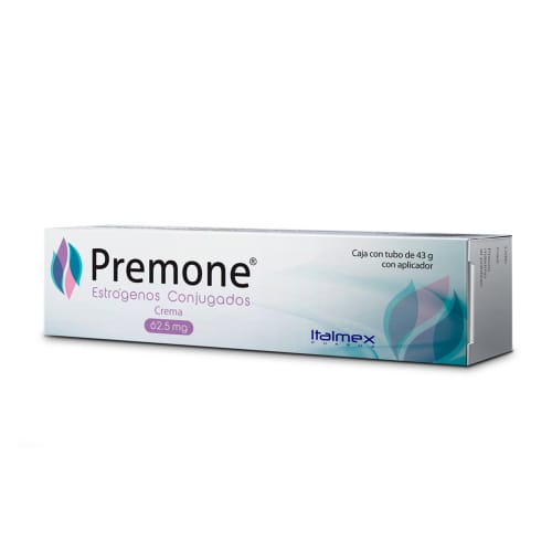Premone estrógenos conjugados 62.5 mg crema con 43 gr