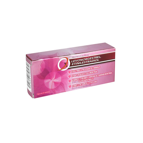 Levo/etini 0 15/0 03mg tabletas con 21 precio Levo/etini 0 15/0 03mg tabletas con 21 precio