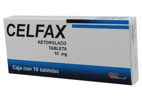 Celfax 10 tabletas 10 mg precio