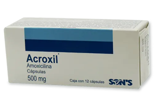Acroxil 12 capsulas 500 mg precio Acroxil 12 capsulas 500 mg precio