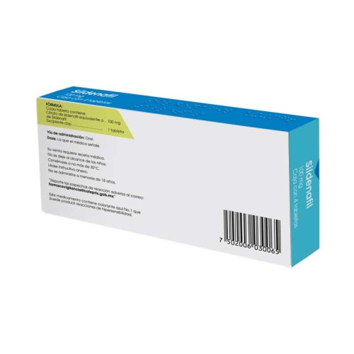 Sildenafil Precio 4 Tabletas