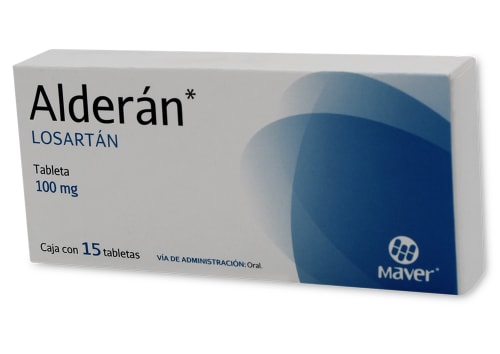 Alderan 15 tabletas 100 mg precio
