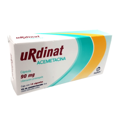 Acemetacina 90 mg urdinat liberación prolongada 14 cápsulas caja precio Acemetacina 90 mg urdinat liberación prolongada 14 cápsulas caja precio