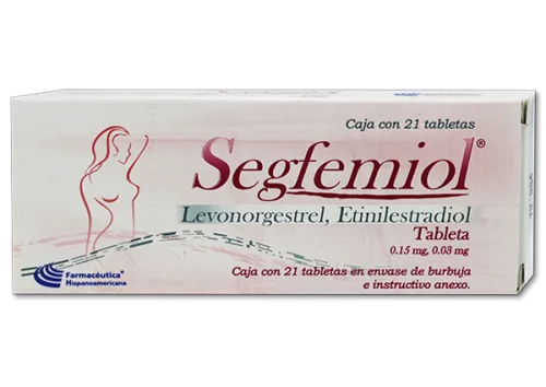 Segfemiol 21 tabletas 0.15/0.03 mg precio Segfemiol 21 tabletas 0.15/0.03 mg precio