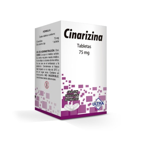 Cinarizina 60 tabletas 75 mg precio Cinarizina 60 tabletas 75 mg precio