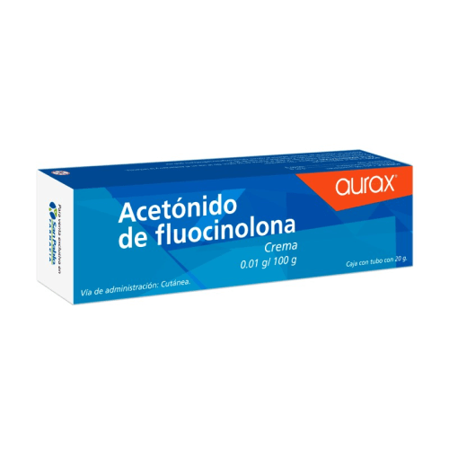 Comprar Acetónido de fluocinolona 0.01 g aurax crema 20 g tubo Prixz Farmacia a Domicilio Comprar Acetónido de fluocinolona 0.01 g aurax crema 20 g tubo Prixz Farmacia a Domicilio