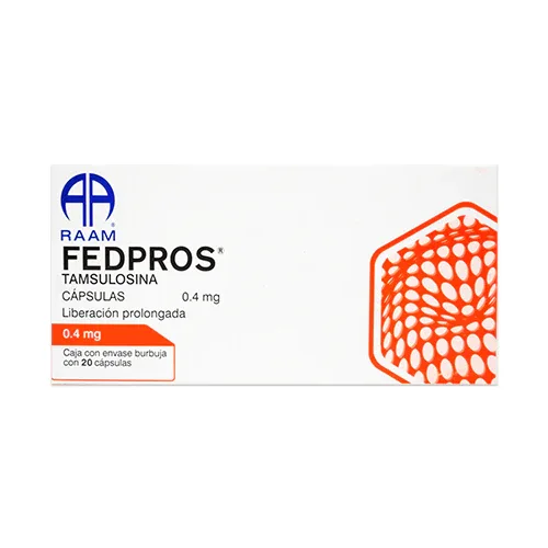 Fedpros 20 capsulas 0.4 mg precio