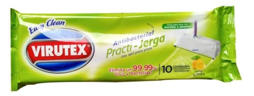 Practijerga desinfectante aroma limón con 10 piezas precio Practijerga desinfectante aroma limón con 10 piezas precio