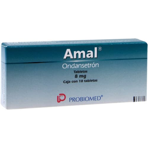 Amal ondansetrón 8 mg con 10 tabletas