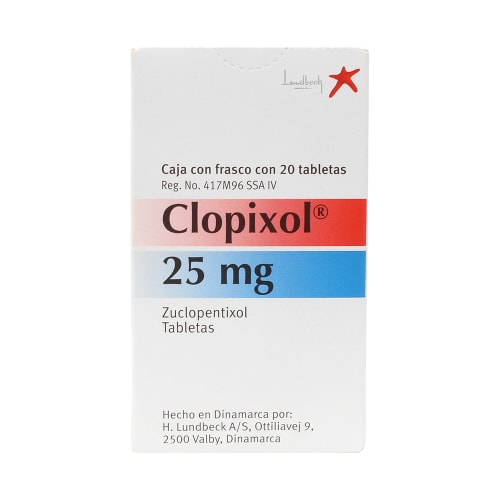 Clopixol 25mg tabletas 20 precio Clopixol 25mg tabletas 20 precio