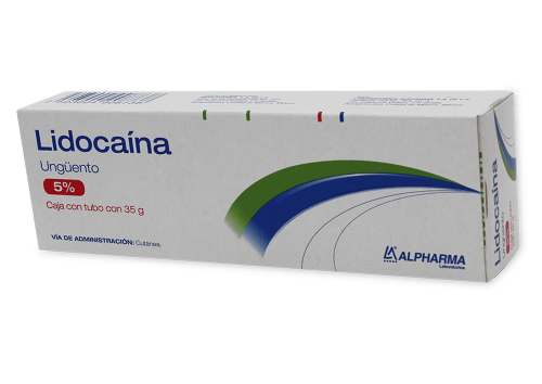 Lidocaina 1 ungüento 5% 35 g precio