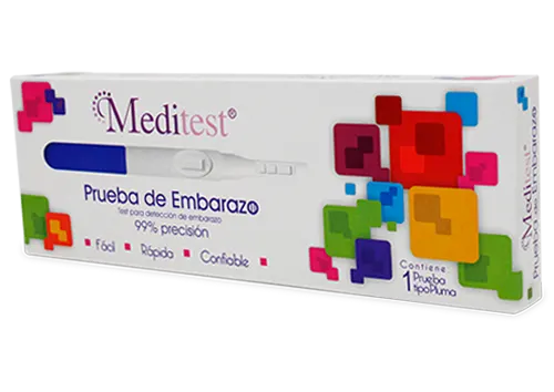 Prueba de embarazo meditest 1 caja 1 pza precio Prueba de embarazo meditest 1 caja 1 pza precio