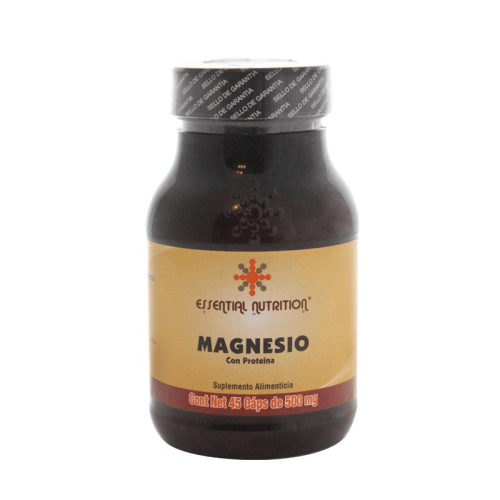 Essential nutrition magnesio con proteina 45 cápsulas frasco magnesio 500 mg precio Essential nutrition magnesio con proteina 45 cápsulas frasco magnesio 500 mg precio