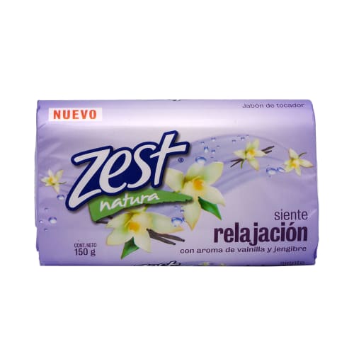 Jabon zest natural relajacion 150g – Prixz | Farmacia a Domicilio