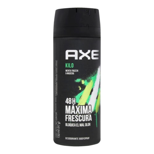 Axe kilo desodorante bodyspray para hombre 150 ml aerosol Axe kilo desodorante bodyspray para hombre 150 ml aerosol