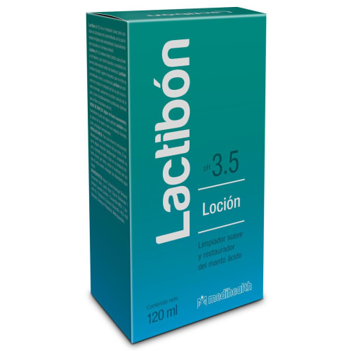 Lactibón loción ph 3.5 limpiador y restaurador 120 ml líquido botella