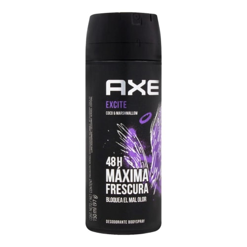 Axe excite bodyspray hombre 96 gr spray aerosol Axe excite bodyspray hombre 96 gr spray aerosol