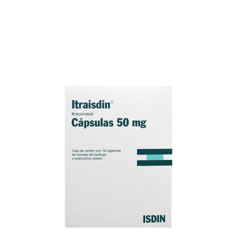 Isdin itraisdin 14 cápsulas 50mg Isdin itraisdin 14 cápsulas 50mg