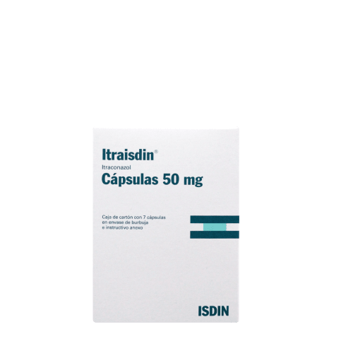 Itraisdin 7 cápsulas 50mg Itraisdin 7 cápsulas 50mg