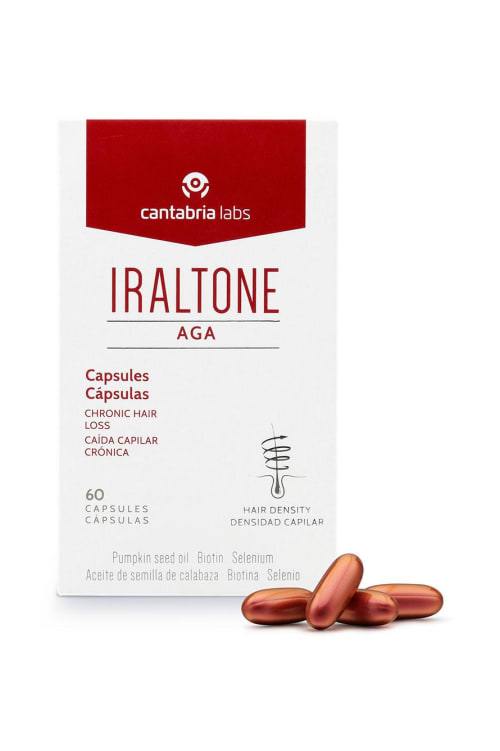 Iraltone aga suplemento alimenticio densidad capilar oral 60 cápsulas caja precio Iraltone aga suplemento alimenticio densidad capilar oral 60 cápsulas caja precio