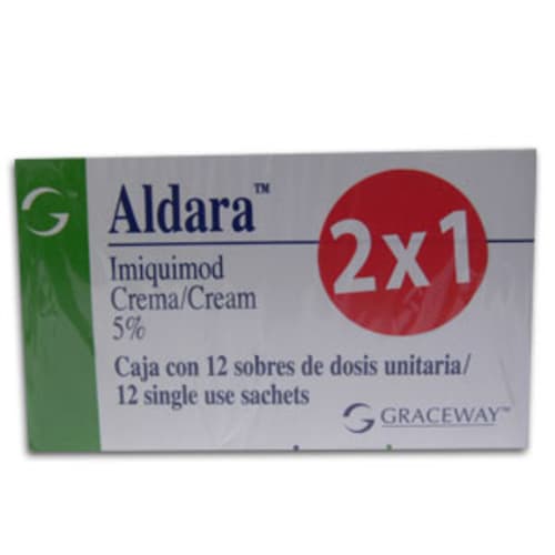 Dónde comprar Aldara imiquimod 5% con 12 sobres de crema - Prixz