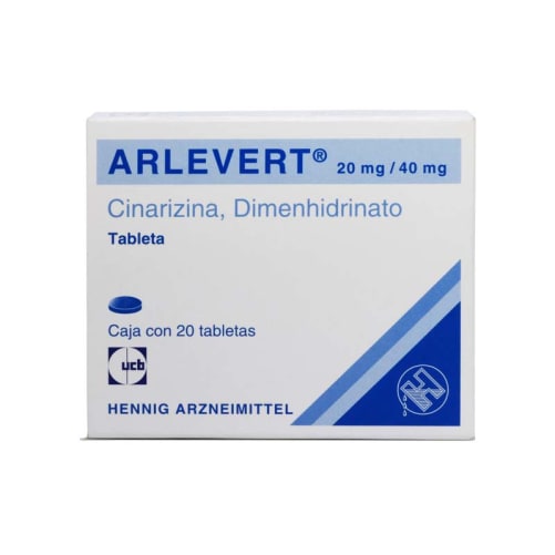 Arlevert 20 Tableta Caja precio