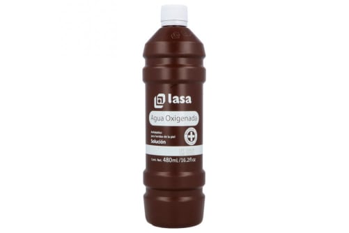 Lasa agua oxigenada 480 ml precio