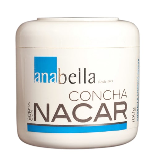 Anabella crema concha nácar con 100 gr precio