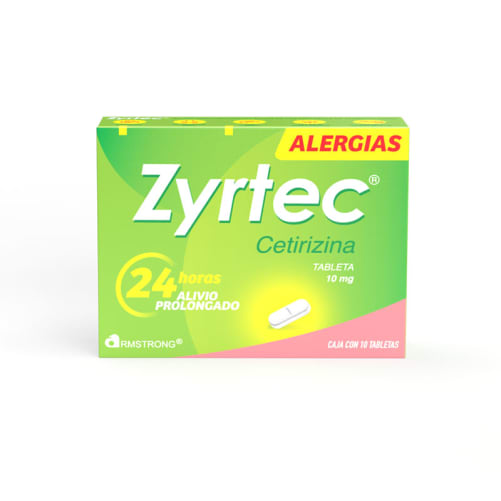Zyrtec 10 Mg. Oral 10 Tabletas Fastfarma
