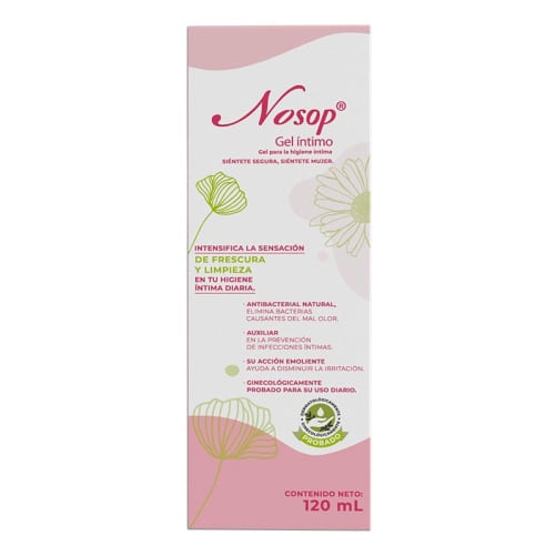 Nosop gel intimo frasco con 120 ml. precio