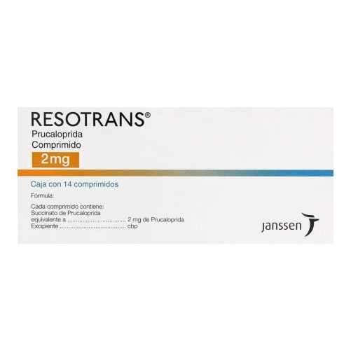 Resotrans 2 mg oral 14 comprimidos precio