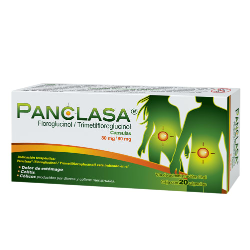 Panclasa 880mg oral 20 cápsulas precio