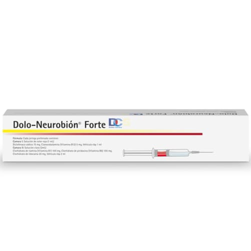 Dolo neurobion Forte doble camara jeringa prellenada 3 ml precio